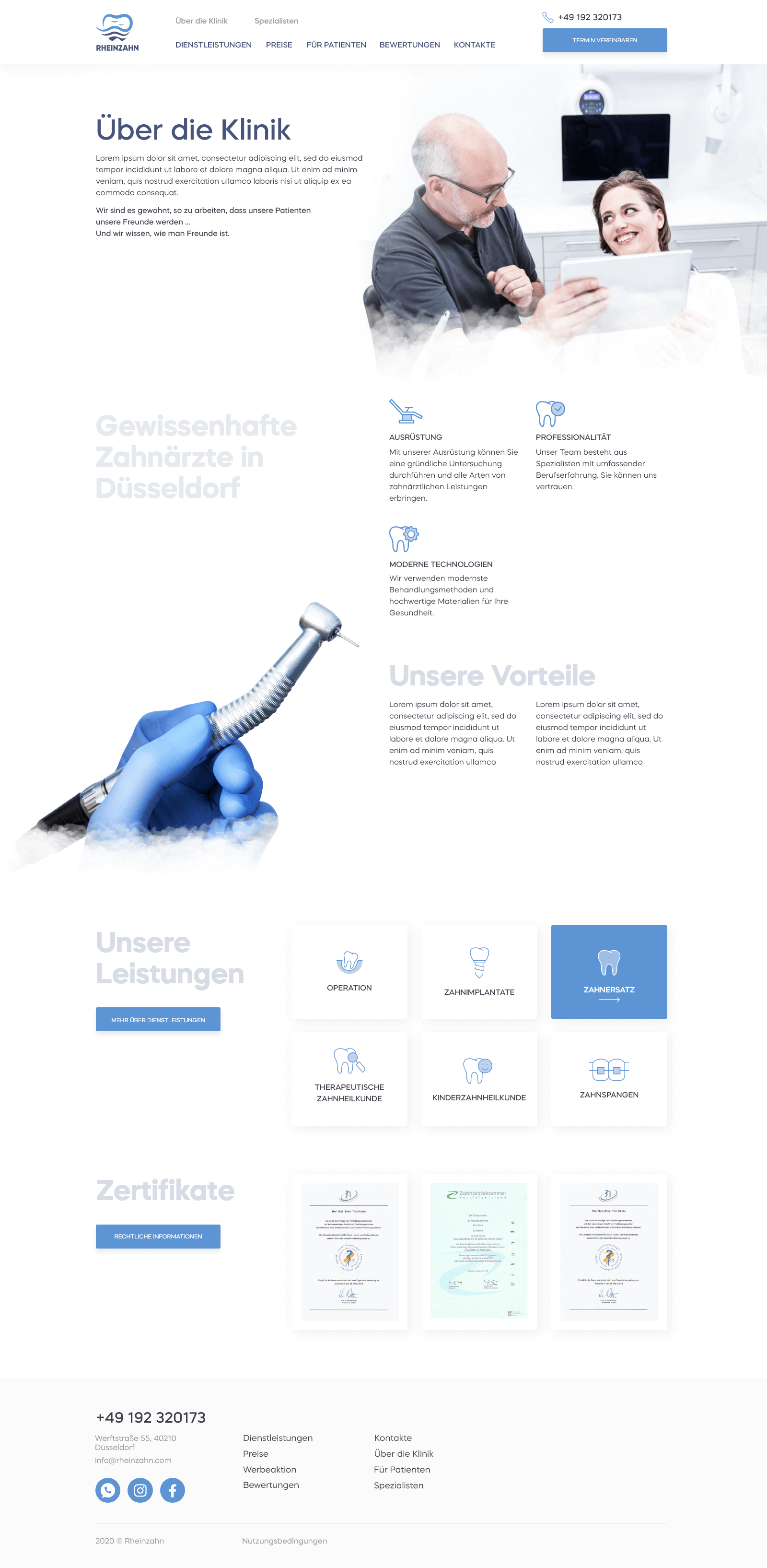 Rheinzahn home page